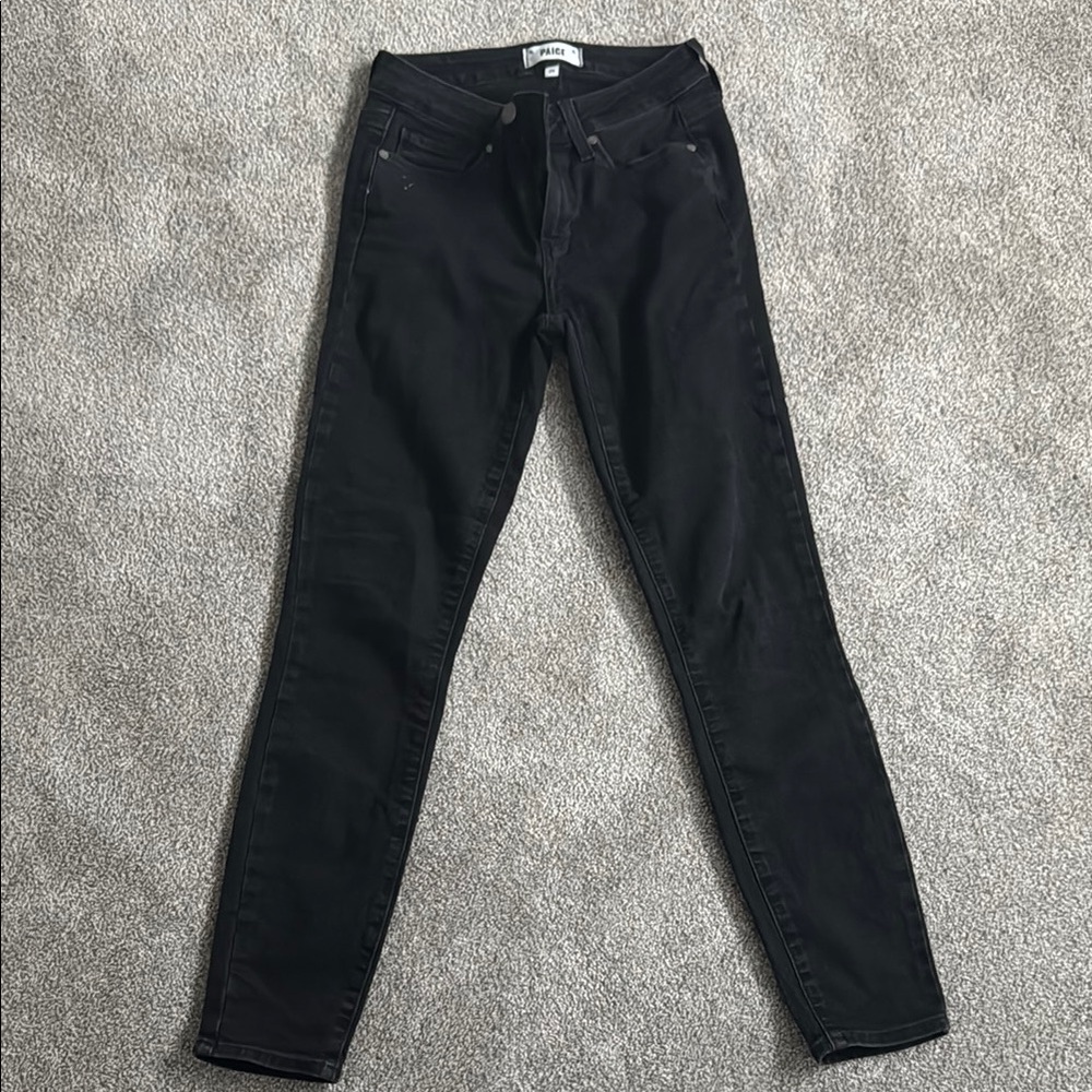 Paige black jeans stretch